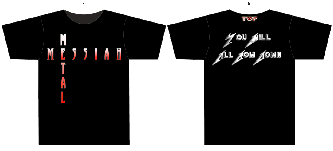 A proud convert to the Metal Church wears this with pride